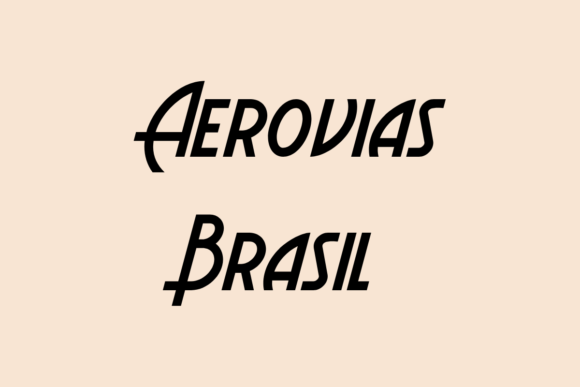 Aerovias Brasil: A Clean Sans Serif Font for Branding