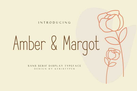 Amber Margot: A Clean Sans Serif Font for Editors