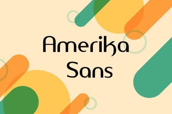 Amerika Sans: A Clean Sans Serif Font for Campaigns
