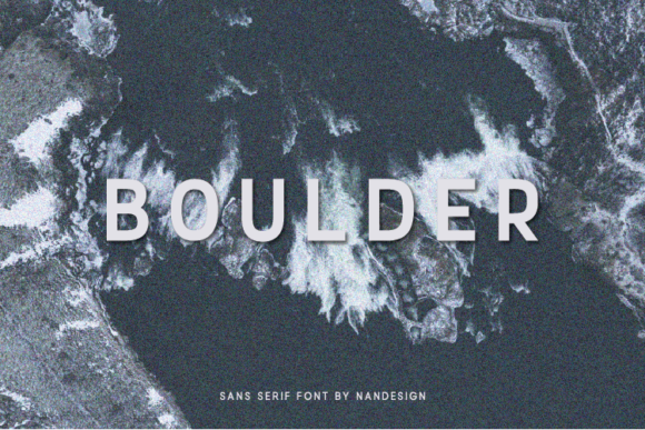 Boulder: A Clean Sans Serif Font for Business Branding