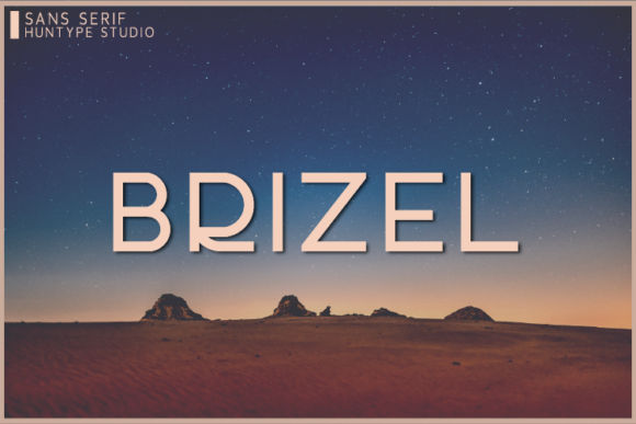 Brizel: A Clean Sans Serif Font for Modern Editorial Design