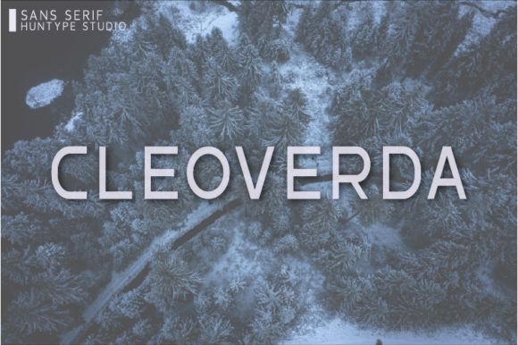 Cleoverda: A Modern Sans Serif Font for Editors