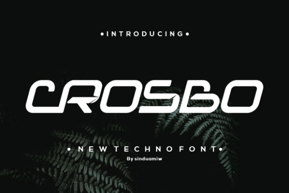 Crosbo: A Powerful Sans Serif Font for Bold Branding