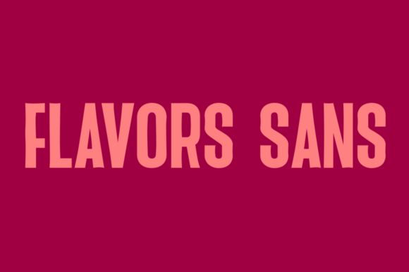 Flavor Sans: A Modern Sans Serif for Web Design