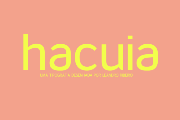Hacuia: A Modern Sans Serif Font for Editorial Design