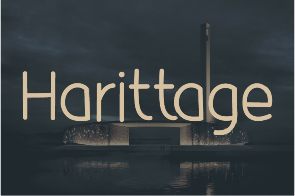 Harittage: A Natural Sans Serif Font for Small Business Branding