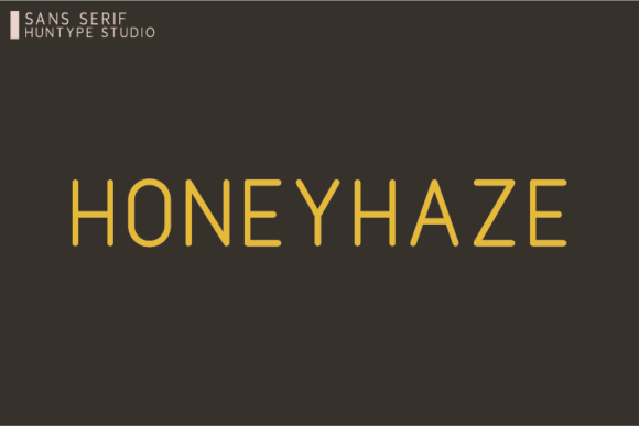 Honeyhaze: A Versatile Sans Serif Font for Editorial Design