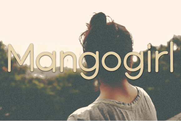 Mangogirl: A Casual Sans Serif Font for Crafters
