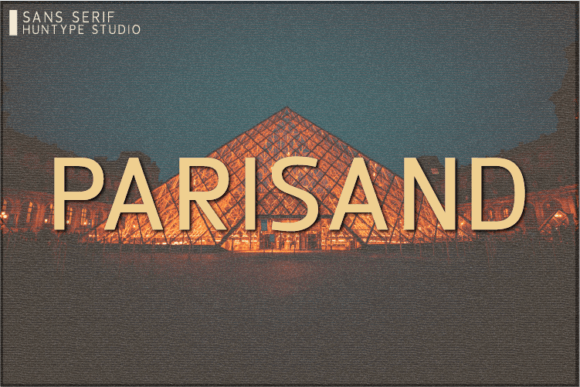 Parisand: A Versatile All-Caps Sans Serif Font for Design