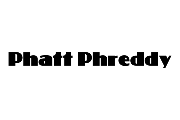 Phatt Phreddy: The Bold Sans Serif Font for Campaigns