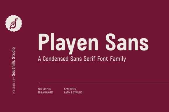 Playen Sans: A Modern Font for Makers