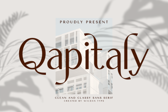 Qapitaly: The Modern Sans Serif for Elegant Branding