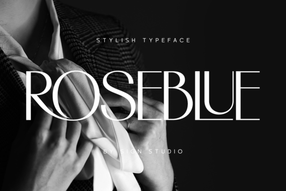 Roseblue: A Romantic Sans Serif Font for Branding