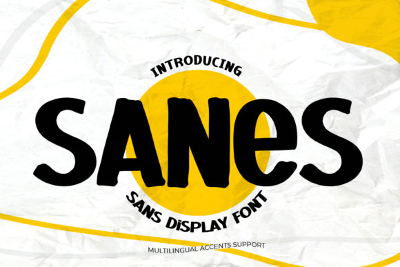 Sanes: An Authentic Sans Serif Font for Editorial Design