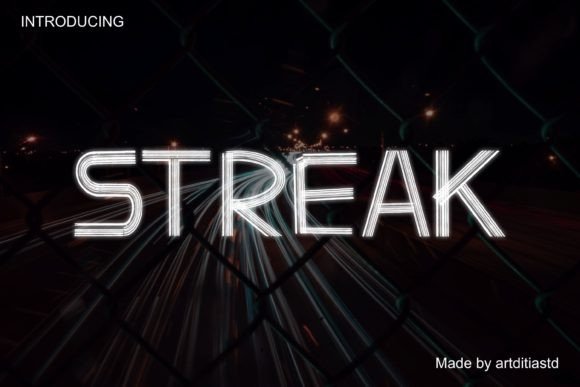 Streak: The Modern Sans Serif Font for Friendly Branding