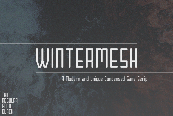 Wintermesh: A Modern Sans Serif Font for Web Design